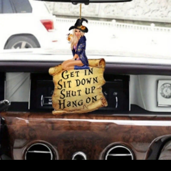 Car interior decoratorion accessories sexy witch - Picture 2 of 3